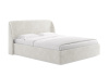 Кровать Nicole 180 190 Микровелюр белый