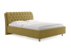 Кровать Оливия 160 190 Кашемир горчичный