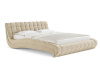 Кровать Milano 120 200 Микровелюр кремовый