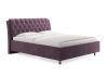 Кровать Оливия 140 190 Микровелюр лаванда