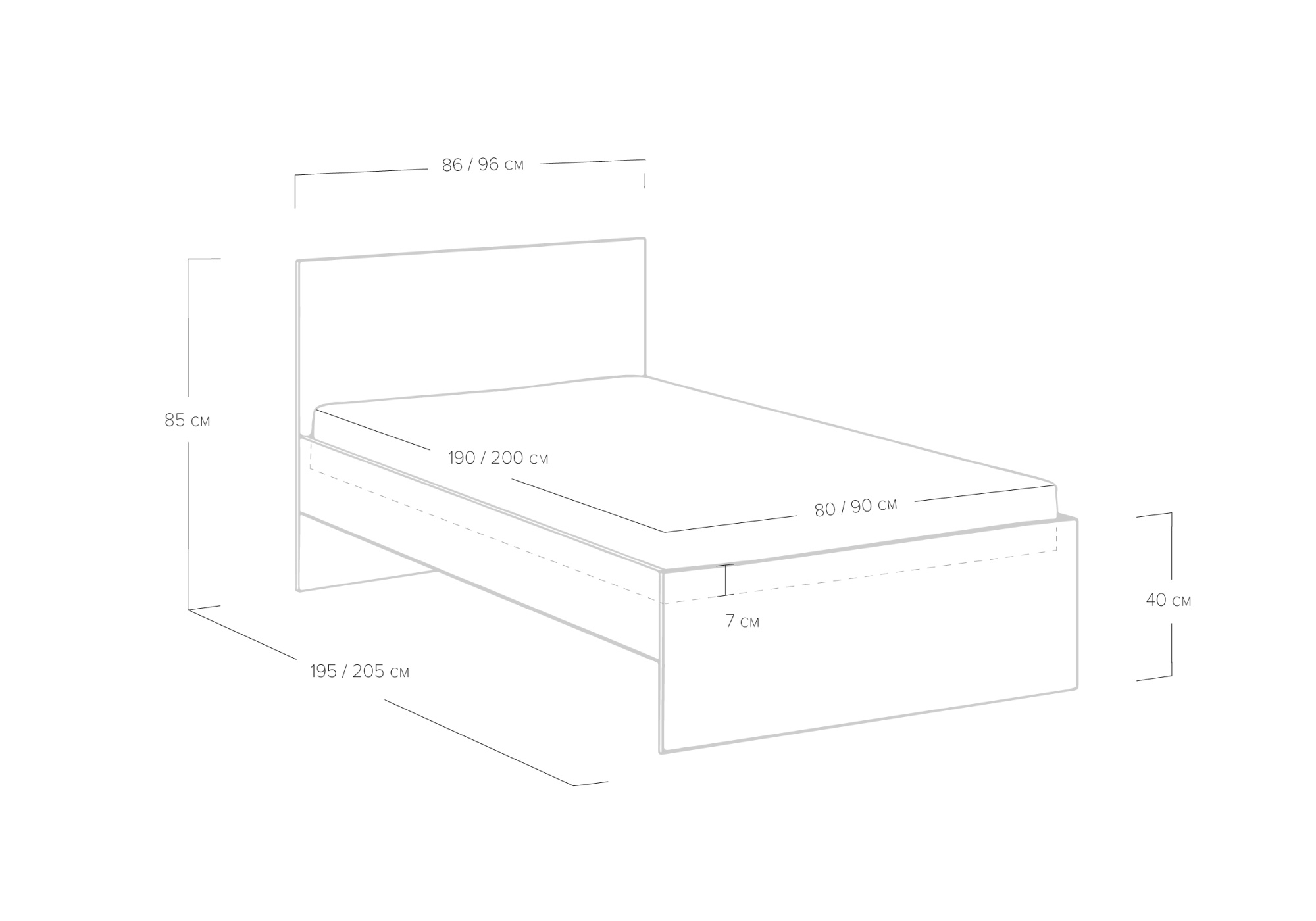 Кровать Mariana