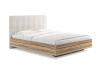 Кровать Luiza (ясень ориноко) 80 190 Лофти лён
