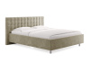 Кровать Сиена 180 190 Микровелюр кремовый