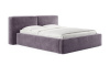 Кровать Европа 80 200 Вельвет сиреневый