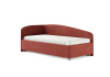 Кровать Paola L 80 200 Микровелюр терракотовый