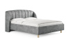 Кровать Valencia 140 190 Фултон серый