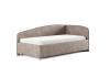 Кровать Paola R 90 200 Фултон бежевый