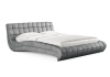 Кровать Milano 160 190 Фултон серый