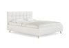 Кровать Bella 180 200 Эко-кожа белый
