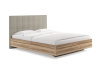 Кровать Luiza (ясень ориноко) 120 190 Замша бежевый