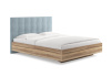 Кровать Luiza (ясень ориноко) 160 200 Кашемир голубой