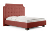 Кровать Elysium 200 200 Микровелюр терракотовый