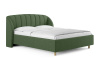 Кровать Valencia 90 200 Рогожка зеленый