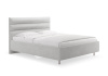 Кровать Linda 80 200 Замша пепельный