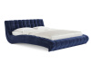 Кровать Milano 80 190 Вельвет синий