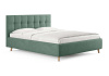 Кровать Bella 80 190 Эвита мятный