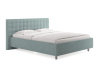 Кровать Сиена 140 200 Замша мятный
