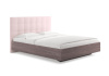 Кровать Luiza (ясень анкор) 180 190 Тедди розовый