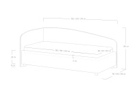 Кровать Paola L