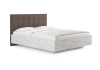 Кровать Luiza (ясмунд) 200 200 Замша какао