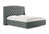 Кровать Diamant 160 200 Эвита серый