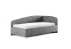 Кровать Paola R 80 180 Фултон серый