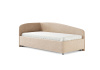 Кровать Paola L 90 180 Микровелюр бежевый