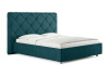 Кровать Manhattan 200 190 Замша изумрудный