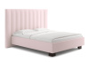 Кровать Barbara 200 190 Тедди розовый