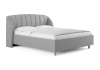 Кровать Valencia 90 200 Кашемир светло серый