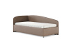 Кровать Paola L 90 190 Эко-кожа кофе