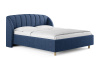 Кровать Valencia 80 200 Рогожка деним