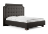 Кровать Elysium 180 200 Эко-кожа графит
