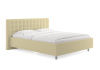 Кровать Сиена 120 200 Эко-кожа бежевый