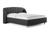 Кровать Valencia 180 200 Рогожка графит