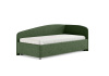 Кровать Paola R 120 180 Рогожка зеленый